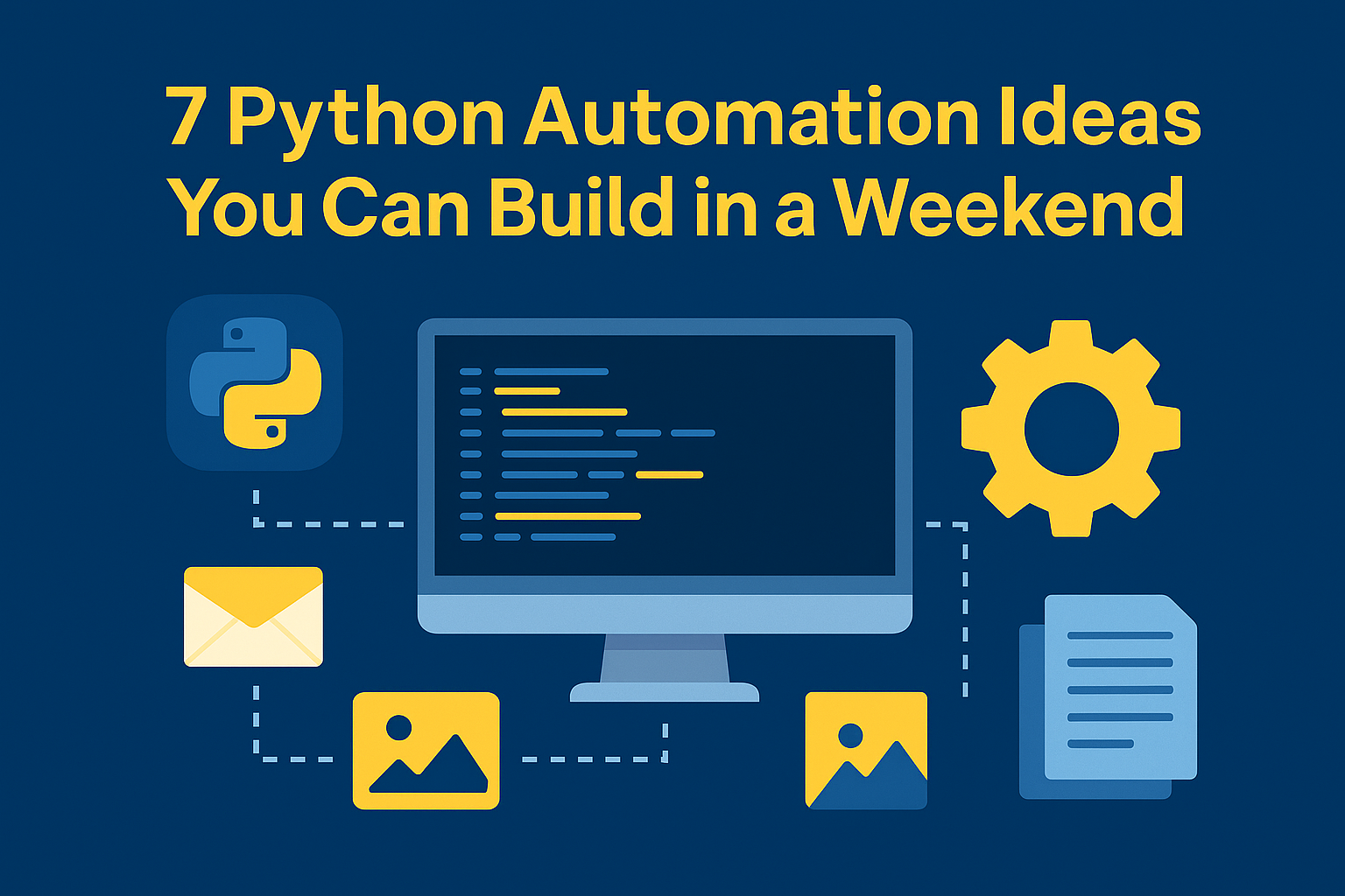 7 Python Automation Ideas You Can Build in a Weekend