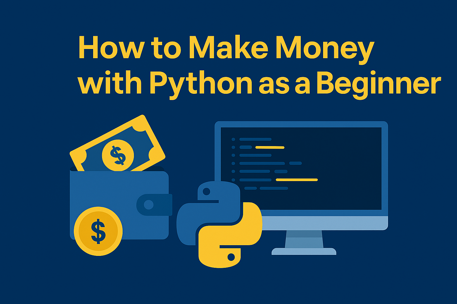 How to Make Money with Python as a Beginner
